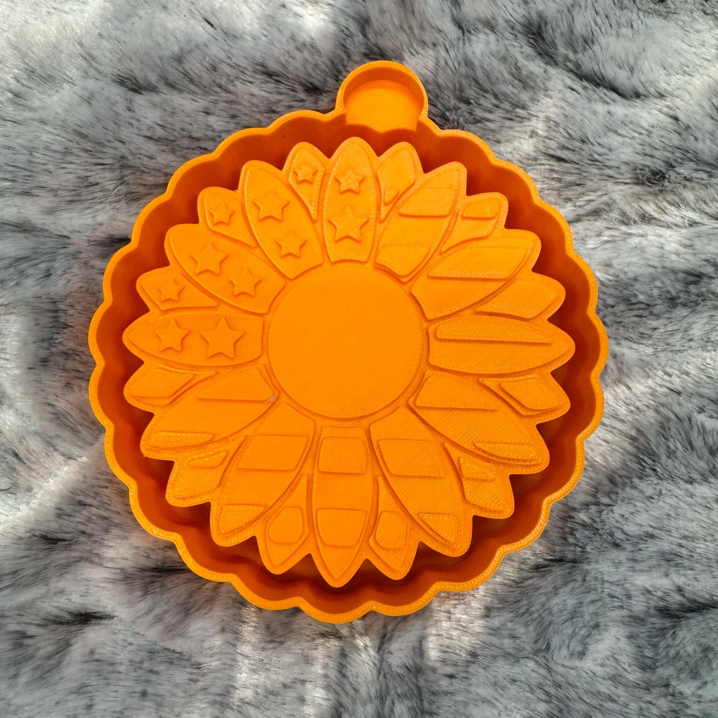 Flag Sunflower Freshie Mold