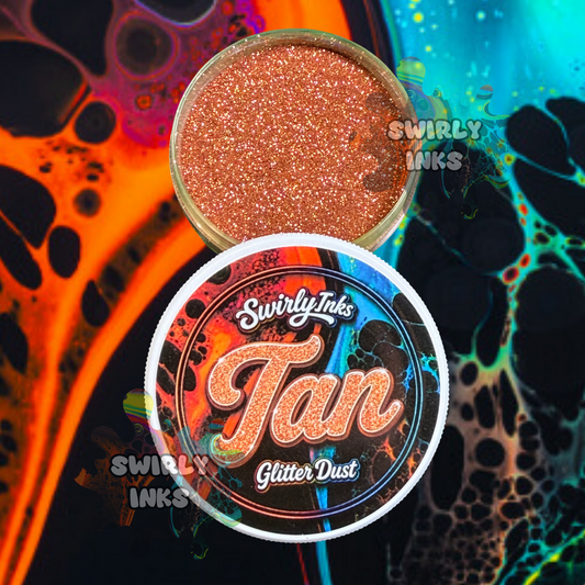 Tan Glitter Dust 1oz