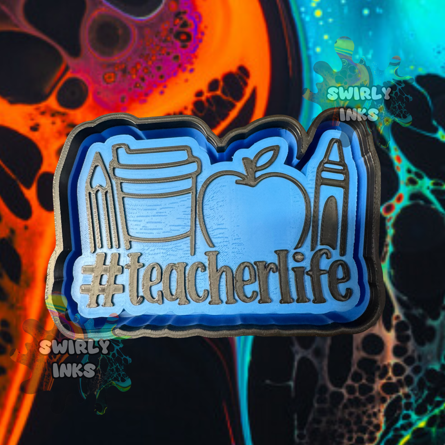 Teacher Life Freshie Mold