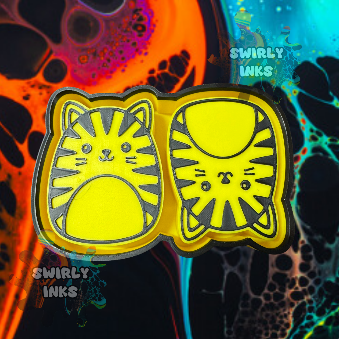 Tiger Squishie Vent Freshie Mold