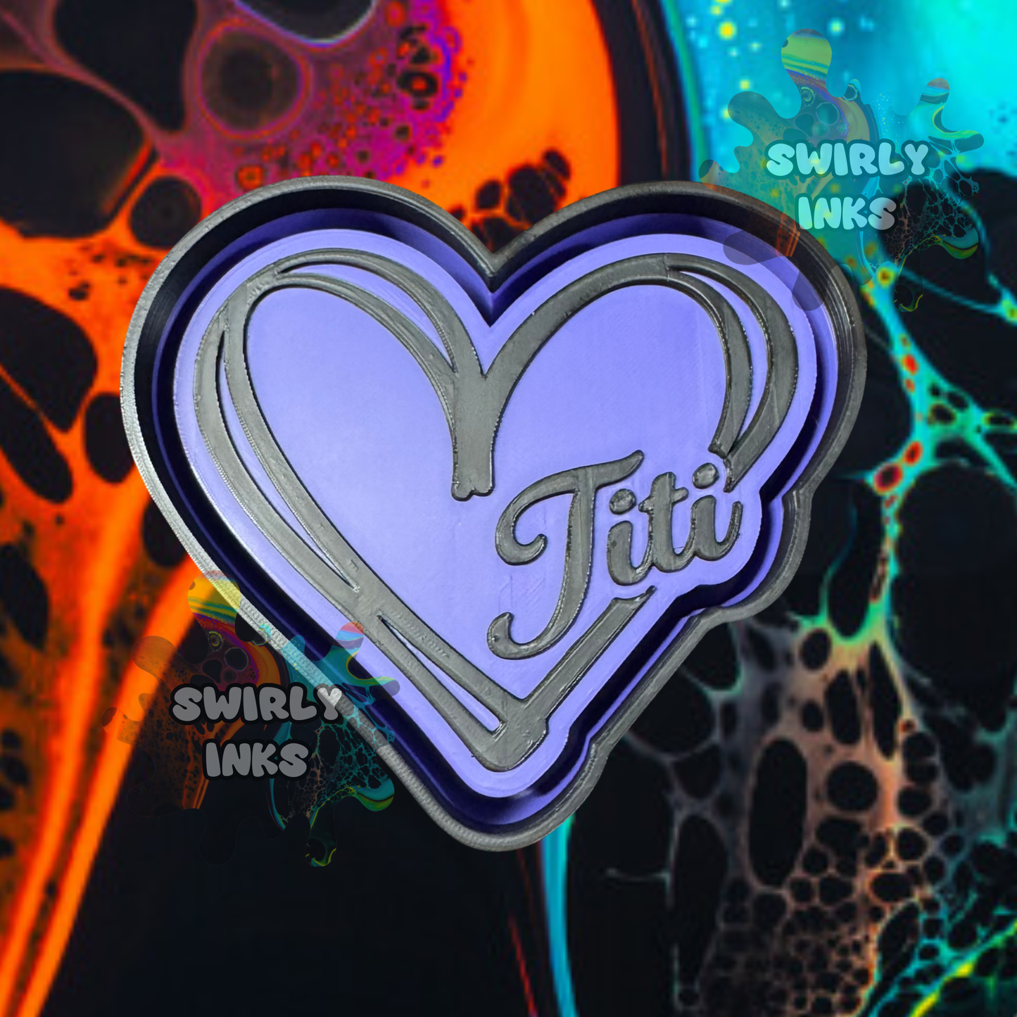 Titi Heart Freshie Mold