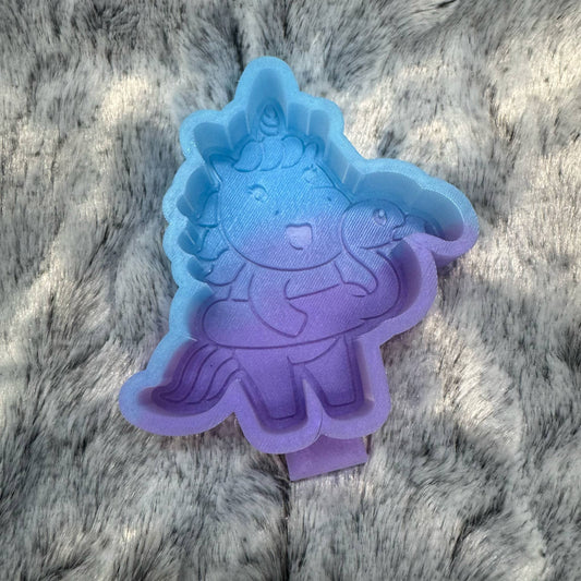 Unicorn In Float Freshie Mold