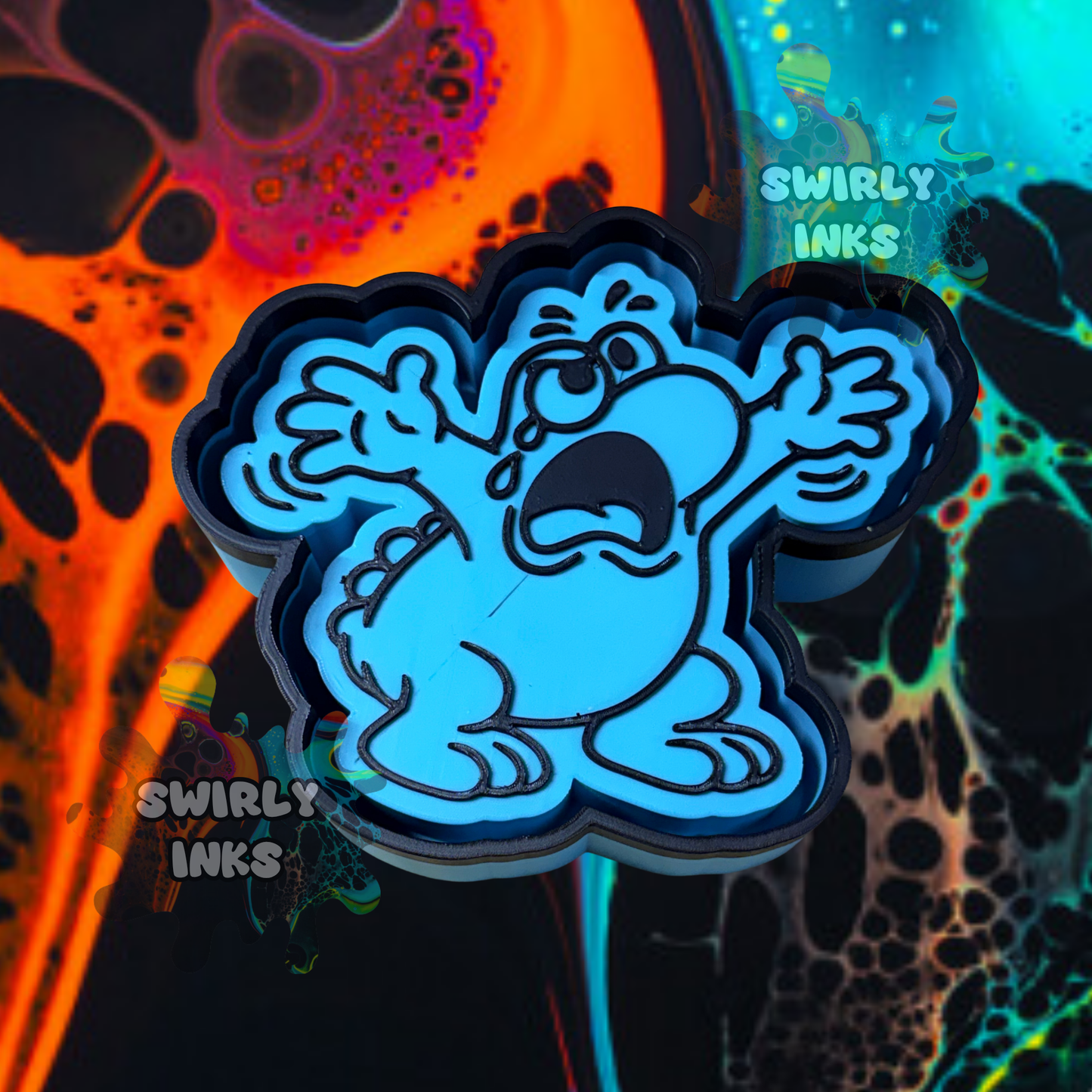 Upset Gremlin Freshie Mold