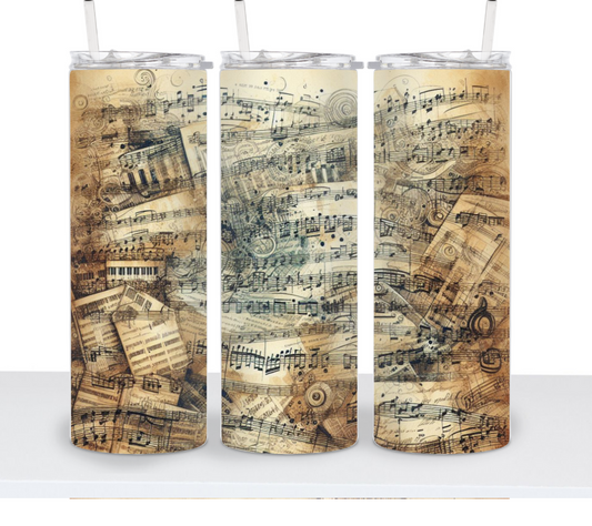 Vintage Music Notes