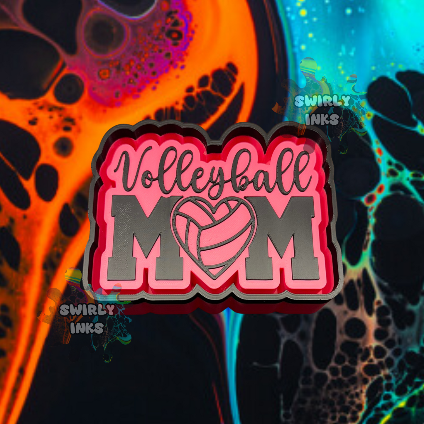 Volleyball Mom Freshie Mold