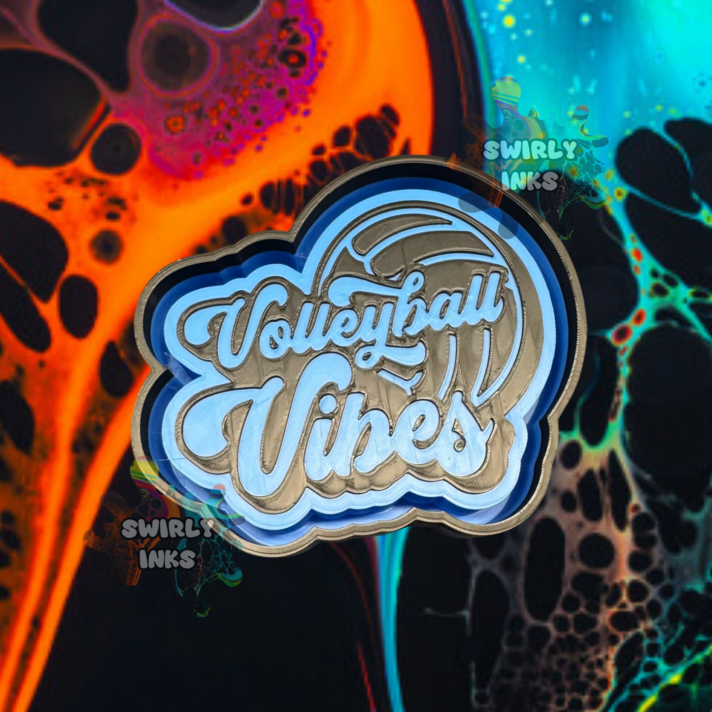 Volleyball Vibes Freshie Mold
