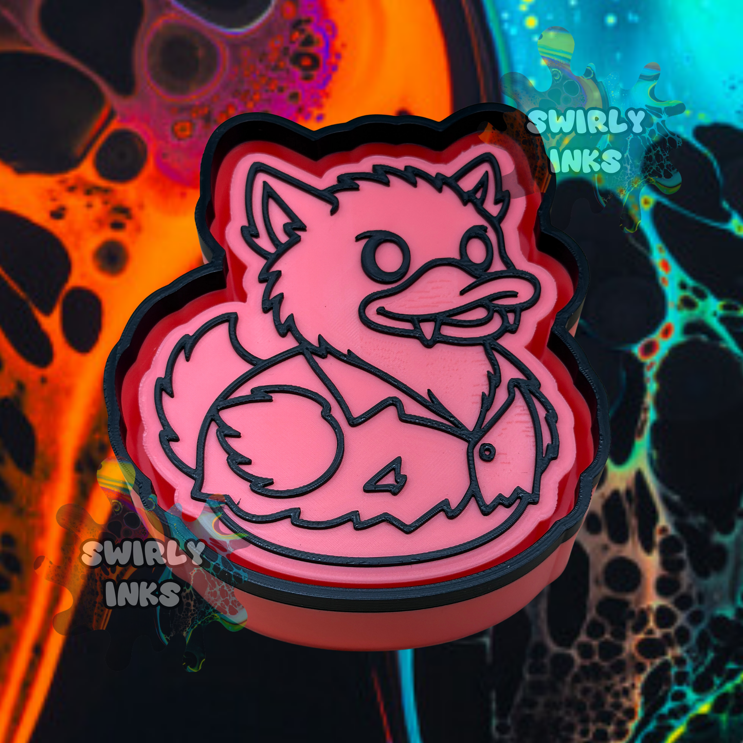 Warewolf Duck Freshie Mold