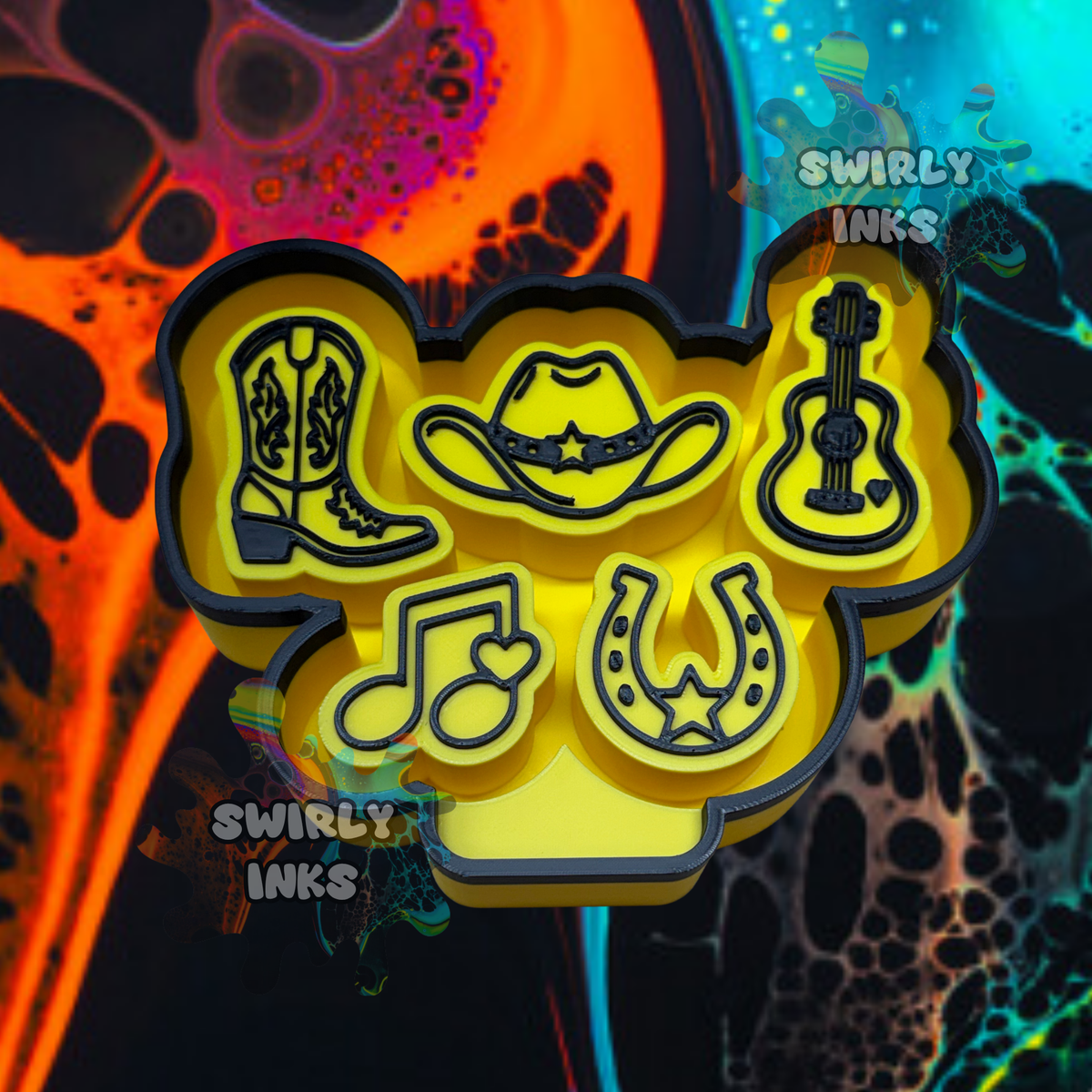 Western Charms Freshie Mold