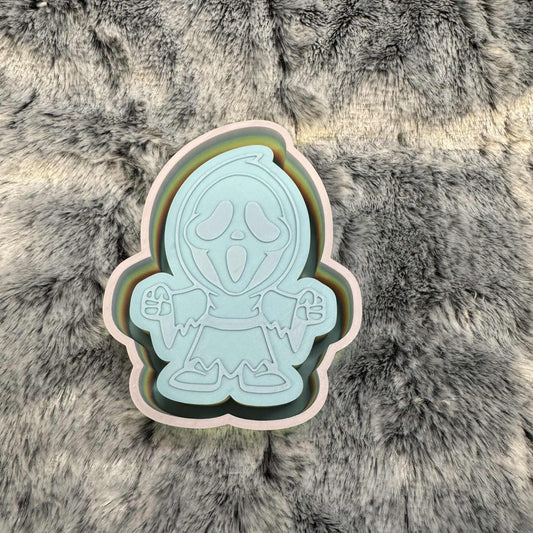 Ghost Face Freshie Mold