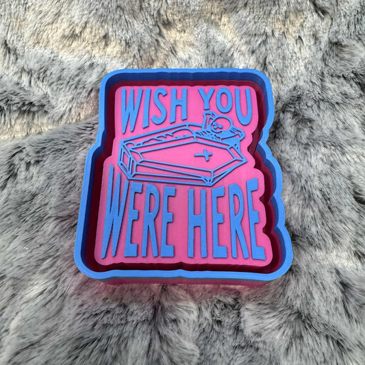 Wish You Were Here Freshie Mold