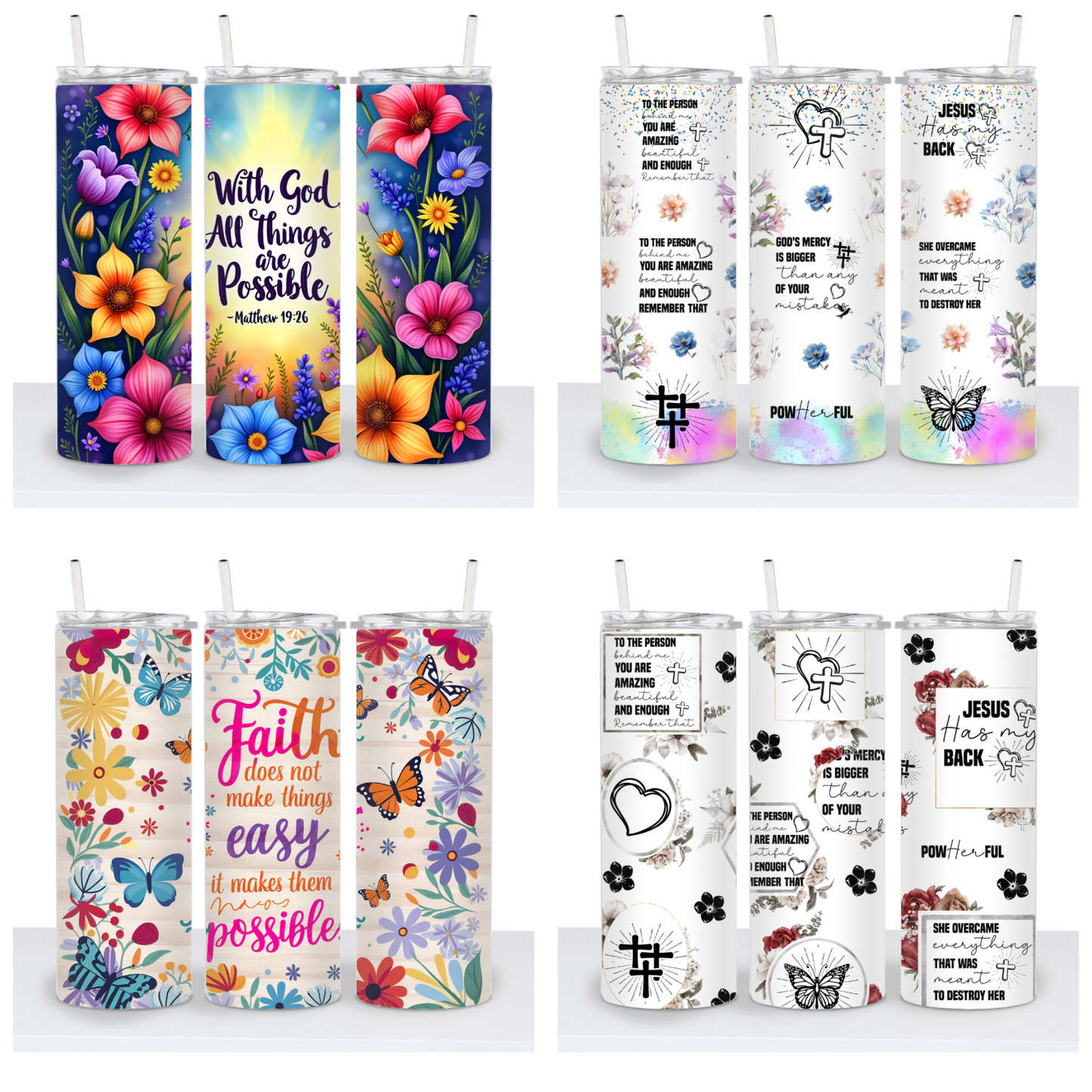More Faith Choice Tumbler