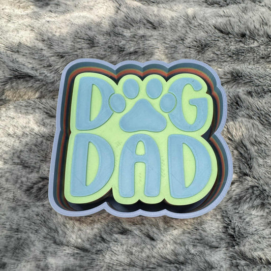 Dog Dad Freshie Mold