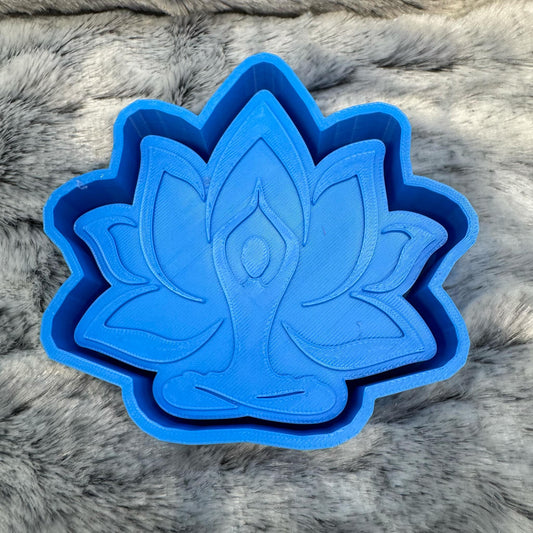 Yogi Lotus Freshie Mold