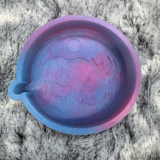 Rhino Round Freshie Mold