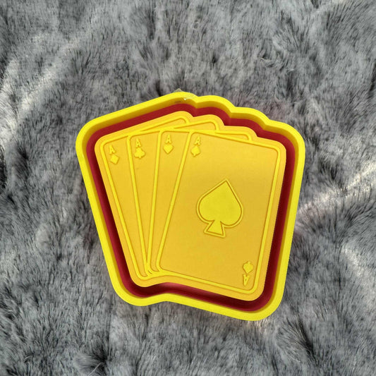 Aces Cards Freshie Mold