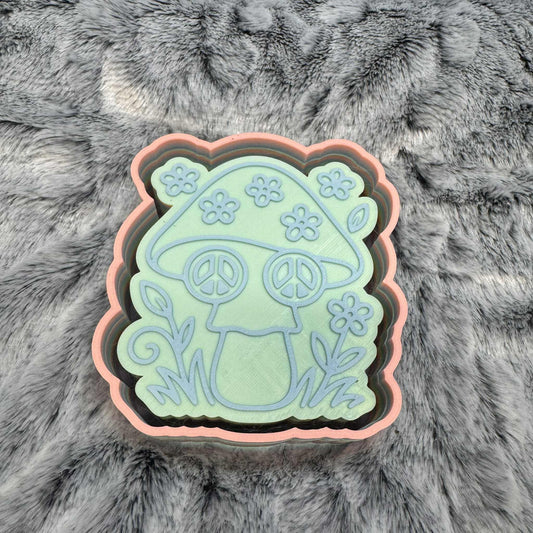 Groovy Mushroom Freshie Mold