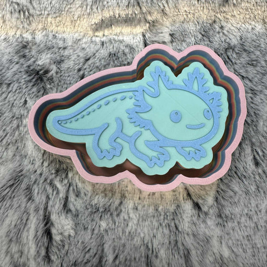Axolotl Freshie Mold