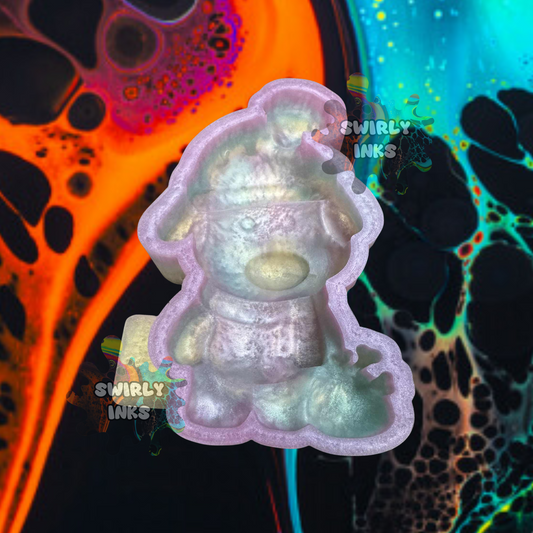 3D Christmas Snoopy Freshie Mold