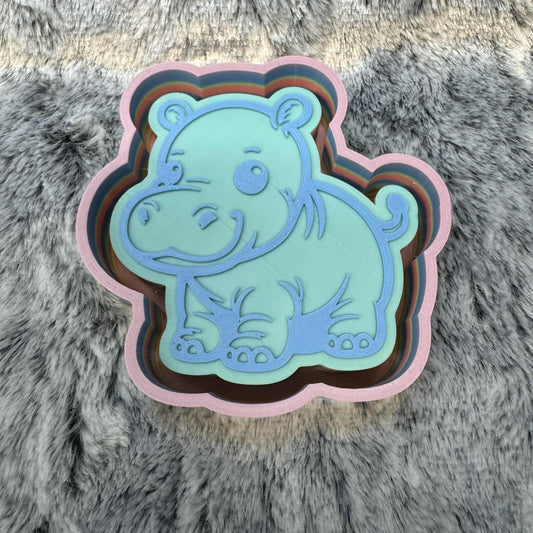Baby Hippo Freshie Mold