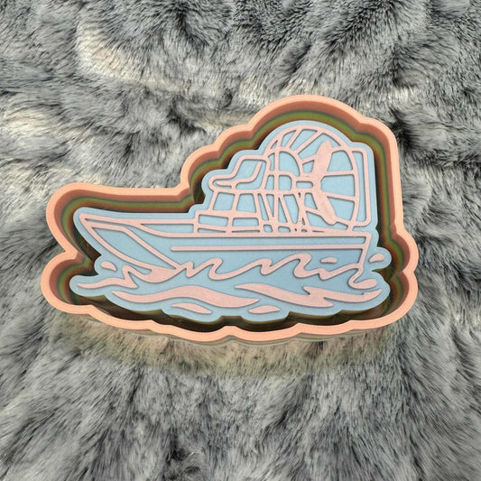 Airboat Freshie Mold