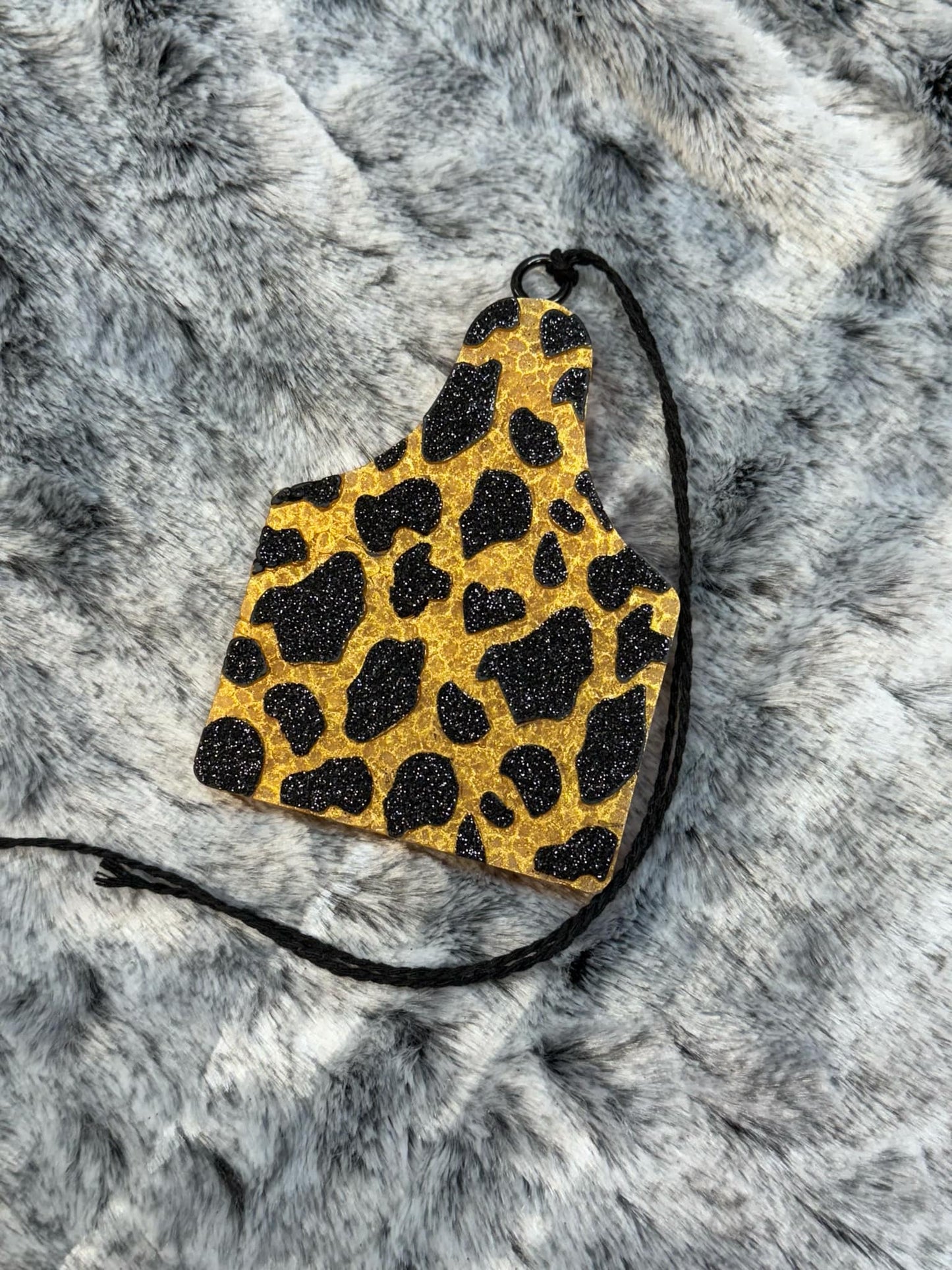 Cow Ear Tag Car Freshie - Cactus Blossom Scent
