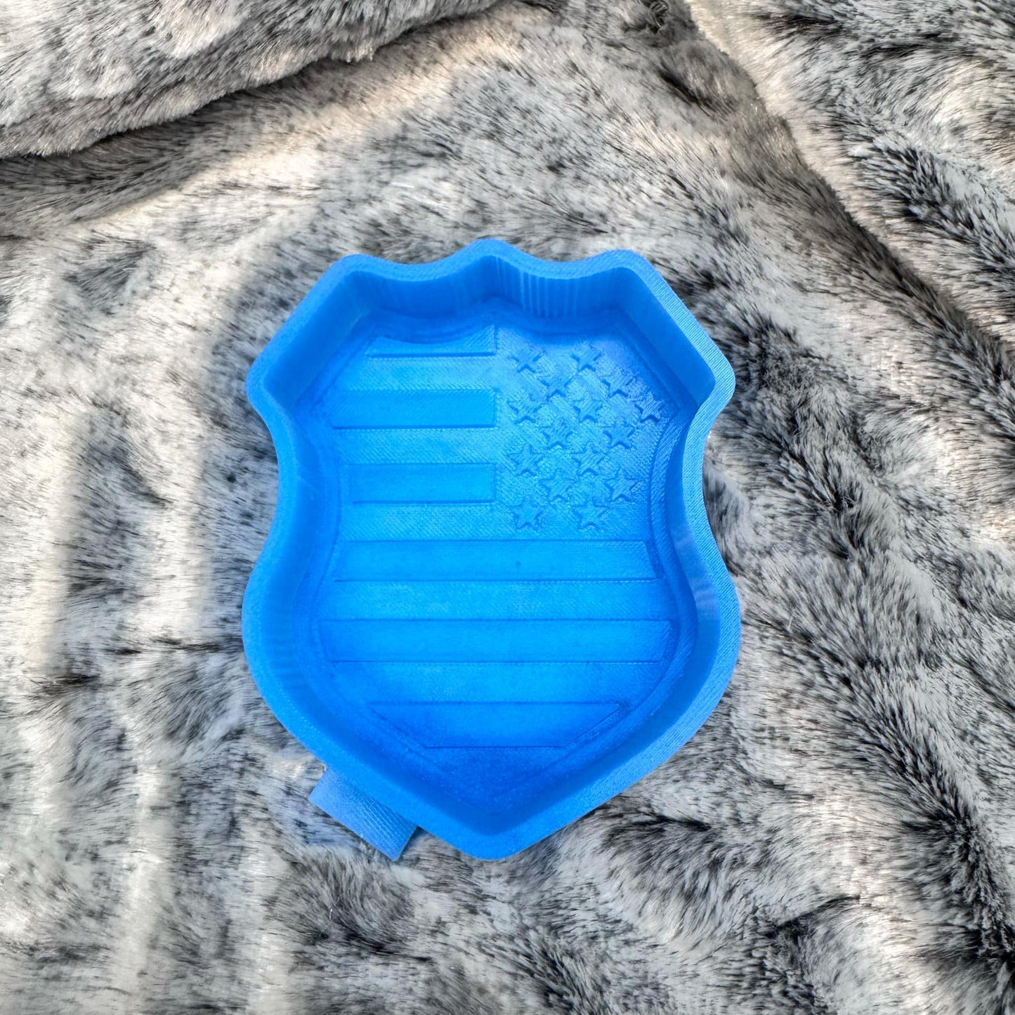 Flag Badge Freshie Mold