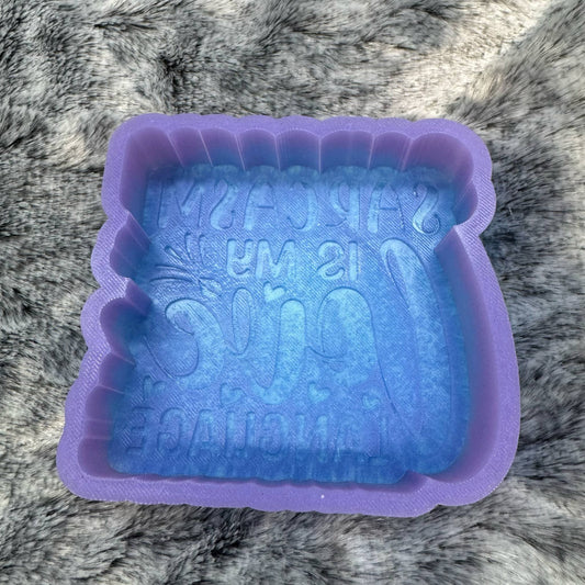 Sarcasm Is My Love Language Saying Freshie Mold