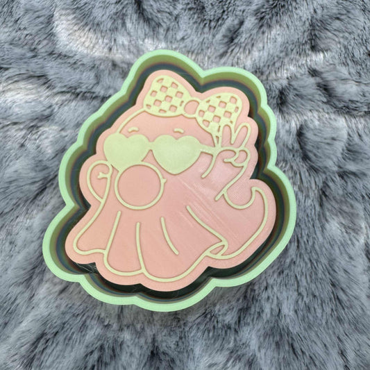 Bubble Gum Ghost Freshie Mold