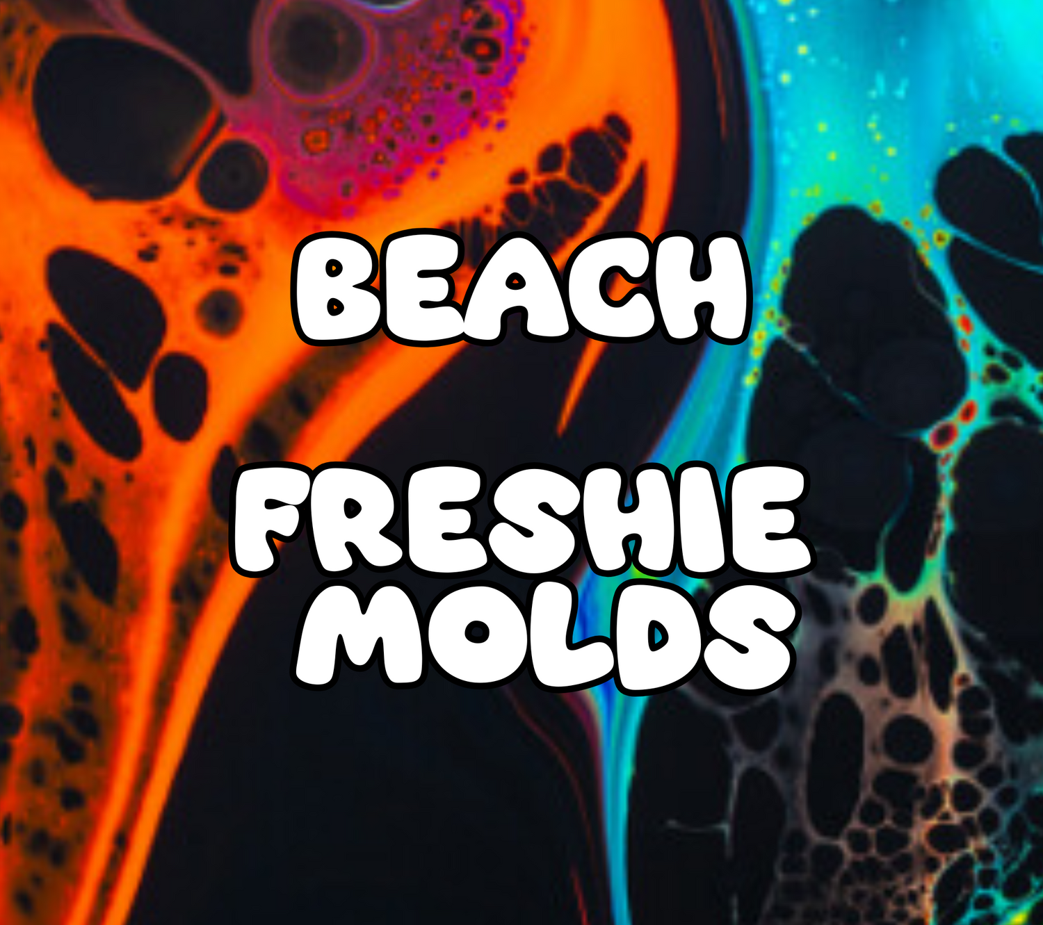 Beach Freshie Molds