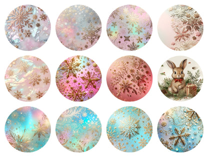 Card stock Options for Round Freshie Molds