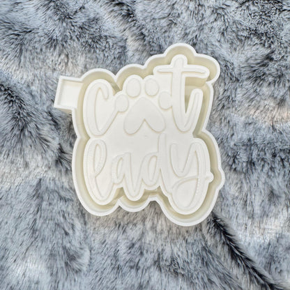 Cat Lady Freshie Mold