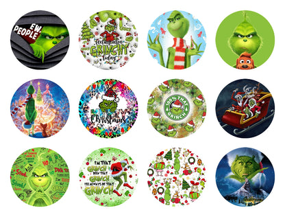 Card stock Options for Round Freshie Molds