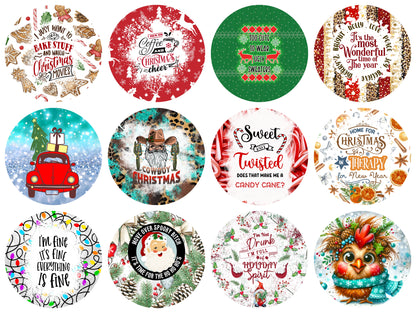 Card stock Options for Round Freshie Molds