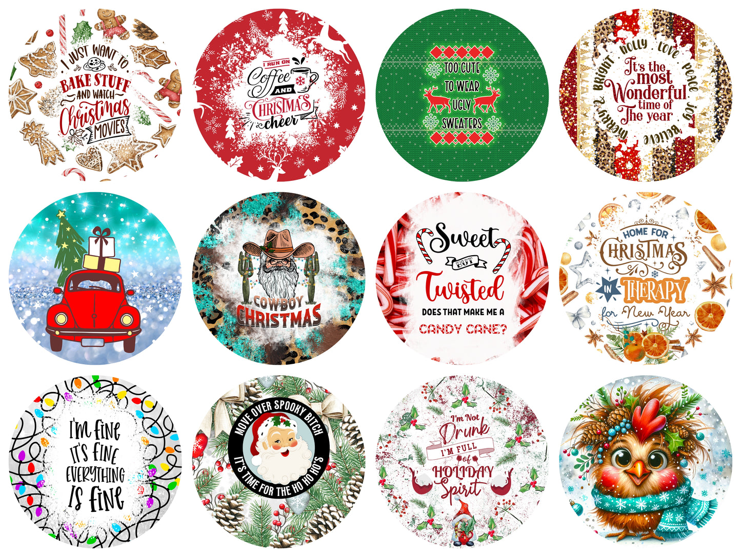 Card stock Options for Round Freshie Molds