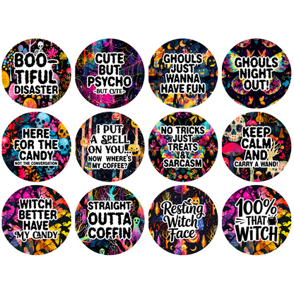 Card stock Options for Round Freshie Molds