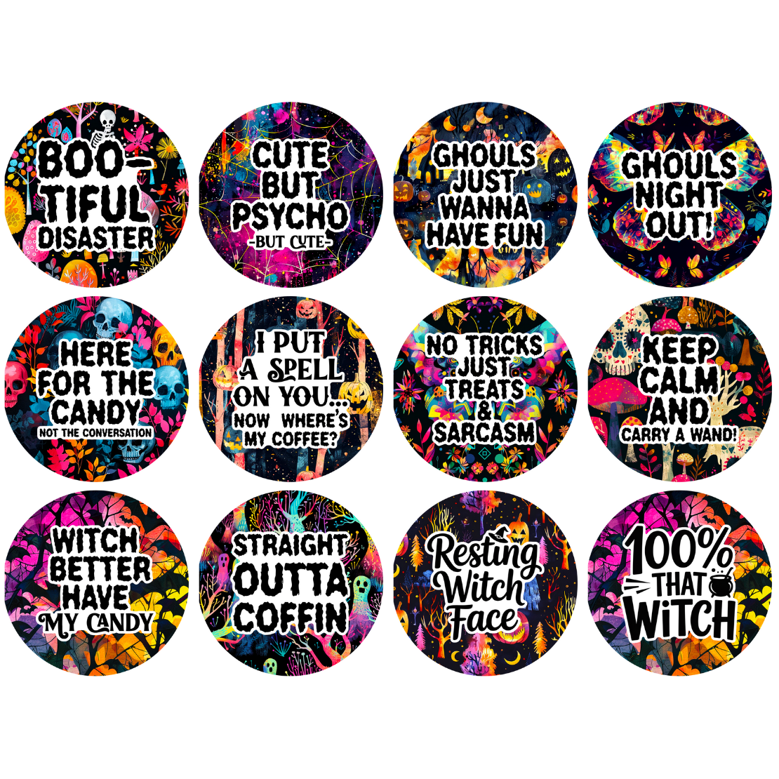 Card stock Options for Round Freshie Molds