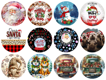 Card stock Options for Round Freshie Molds