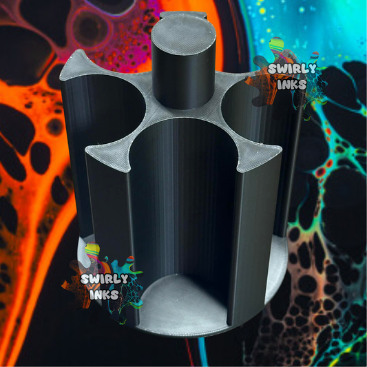 3d Printed Glitter/Mica Jar Holder Organizer - Holds 20 Containers - Stack-able