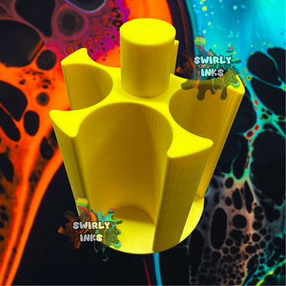 3d Printed Glitter/Mica Jar Holder Organizer - Holds 20 Containers - Stack-able