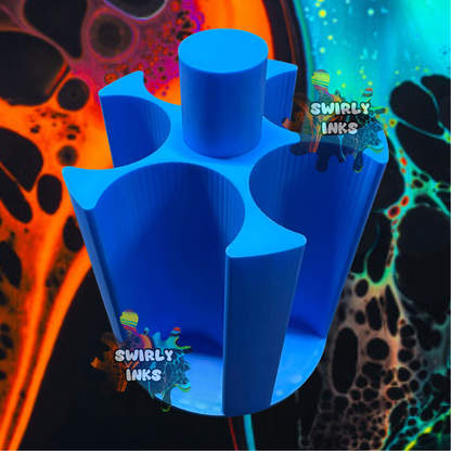 3d Printed Glitter/Mica Jar Holder Organizer - Holds 20 Containers - Stack-able