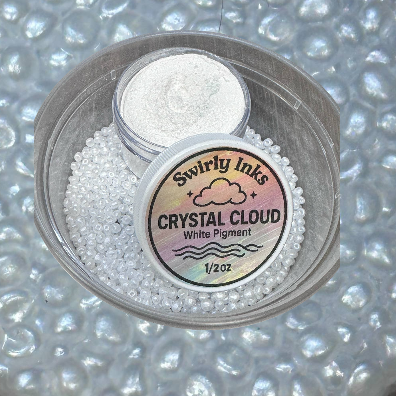 Crystal Color Dust Crystal Cloud Pigment Powder 1/2oz – Swirly Inks N Glittered Designs