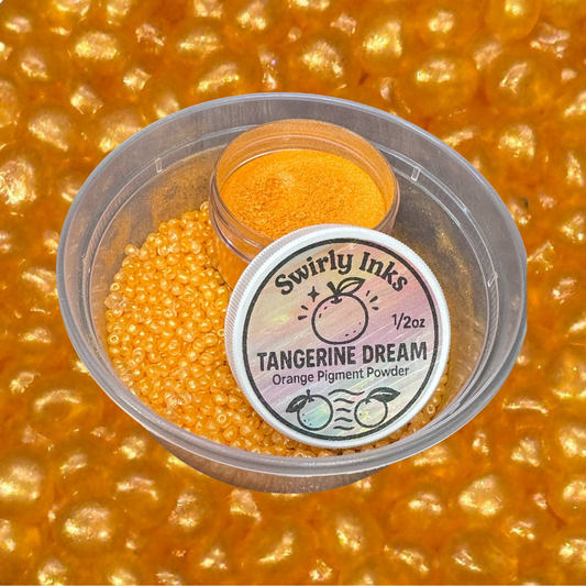 Tangerine Dream Pigment Powder 1/2oz