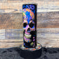 3D Skull (#33) Tumbler - Black light Activated Ink