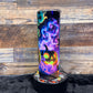 Spooky Pumpkins Tumbler - Black light Activated Ink.