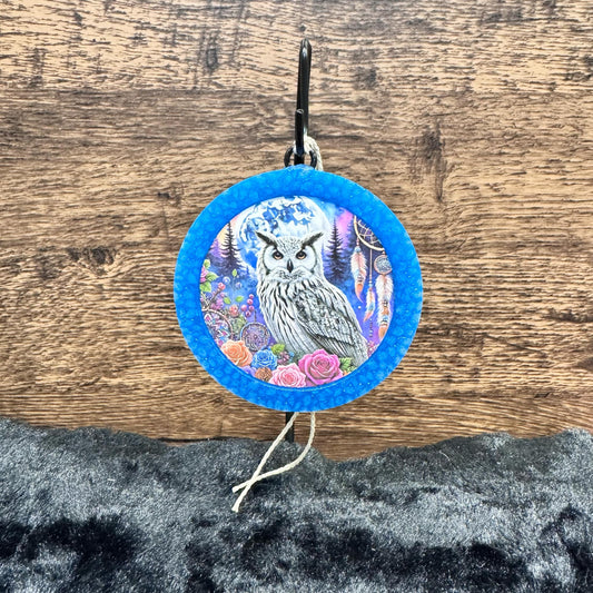 Monkey Farts - Owl Moon Round Freshie
