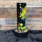 Yellow Fairy Tumbler - Black light Activated Ink.