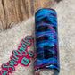 20oz Purple, Blue, Pink & White Swirl Tumbler