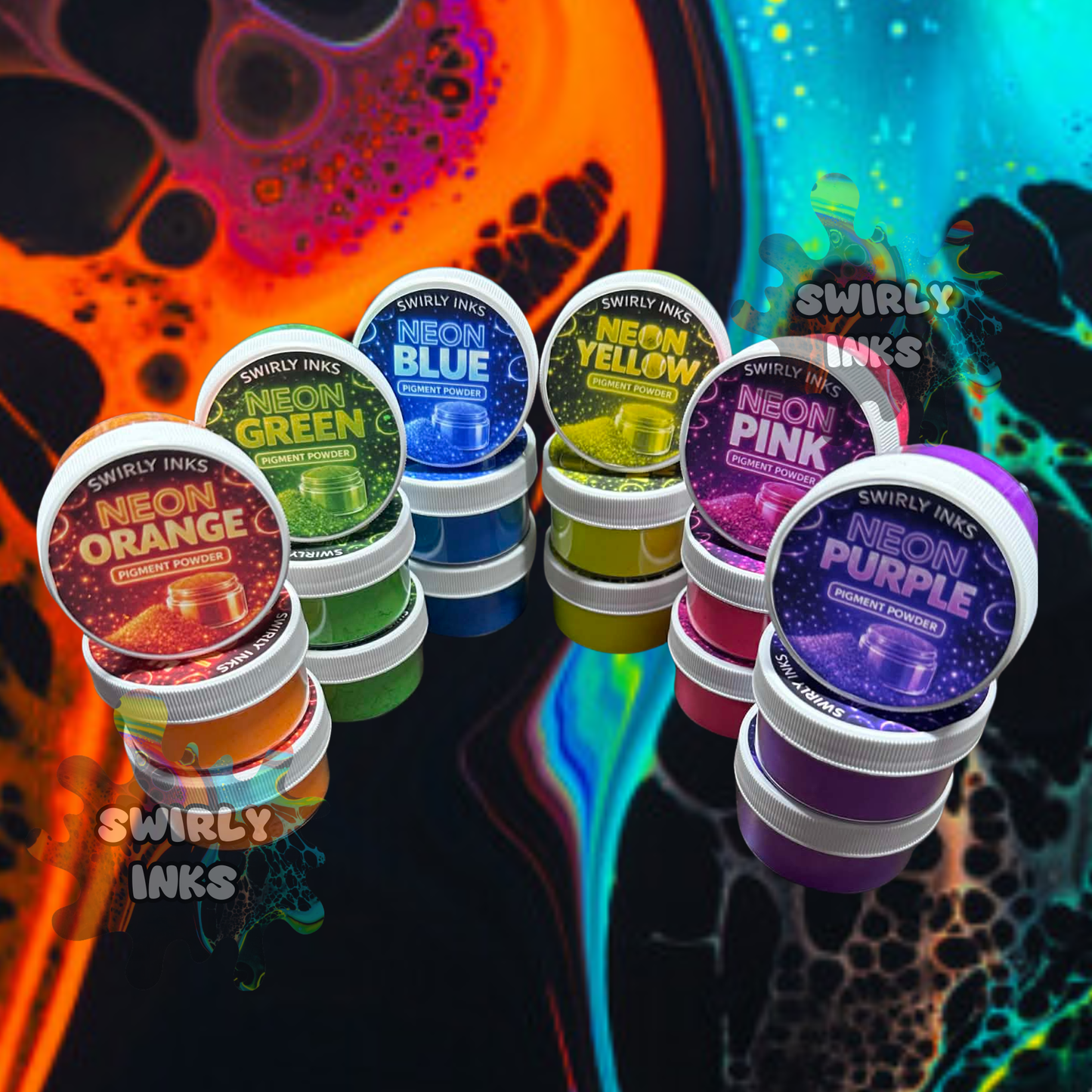 Neons Pigment Powder 1/2oz