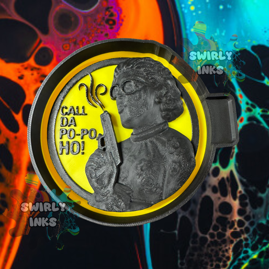 3D Call the Po-Po Ho Freshie Mold