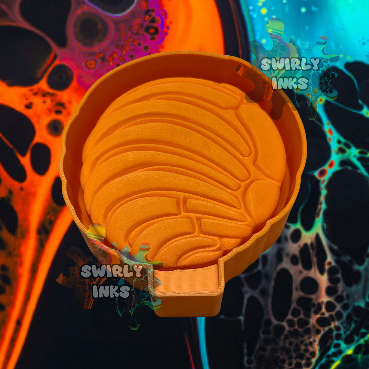 3D Concha Mexican Pan Dulce Bread Freshie Mold